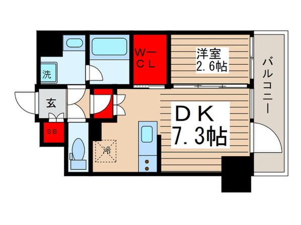 コンフォリア台東根岸の物件間取画像